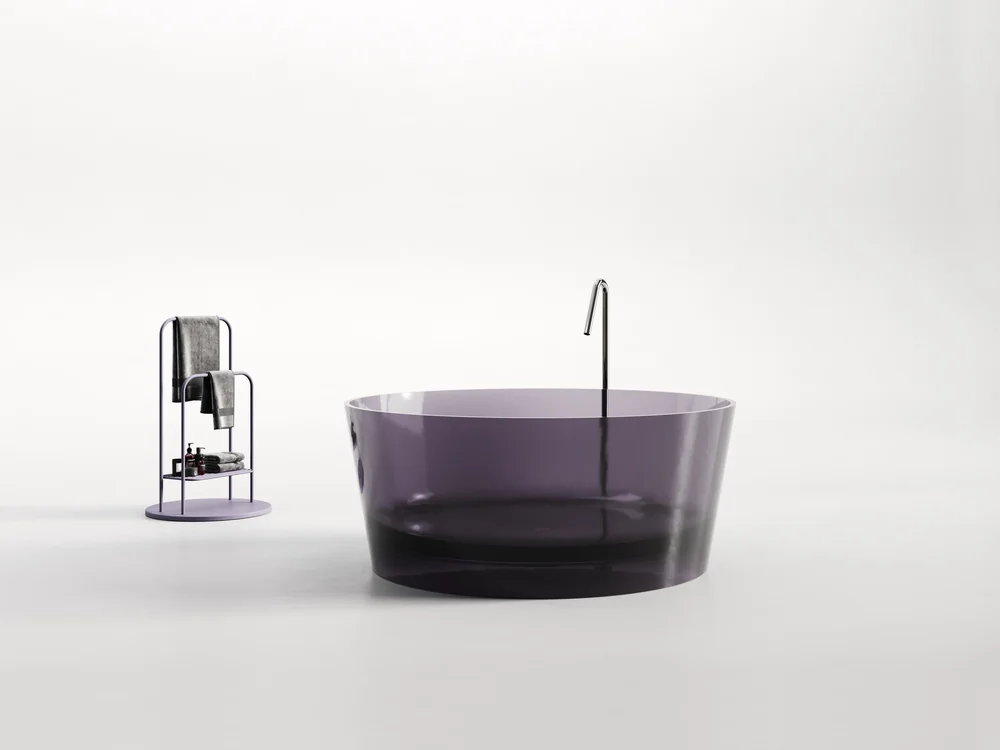 Transparent Resin Bathtub MT-4007