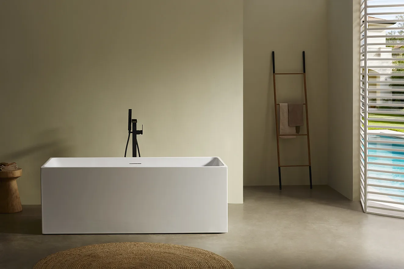 Rectangular Acrylic Freestanding Bathtub MC-8002
