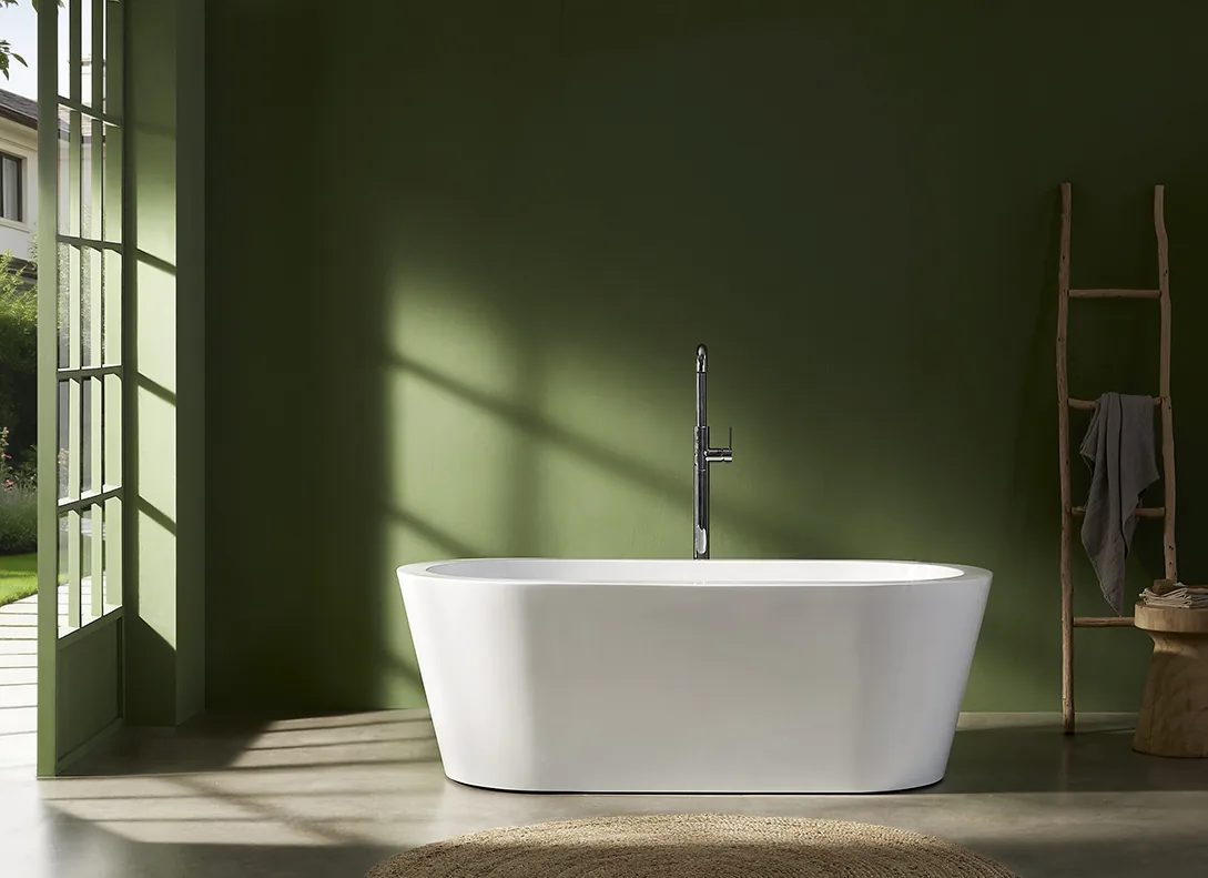 Oval Acrylic Freestanding Bathtub MC-8008