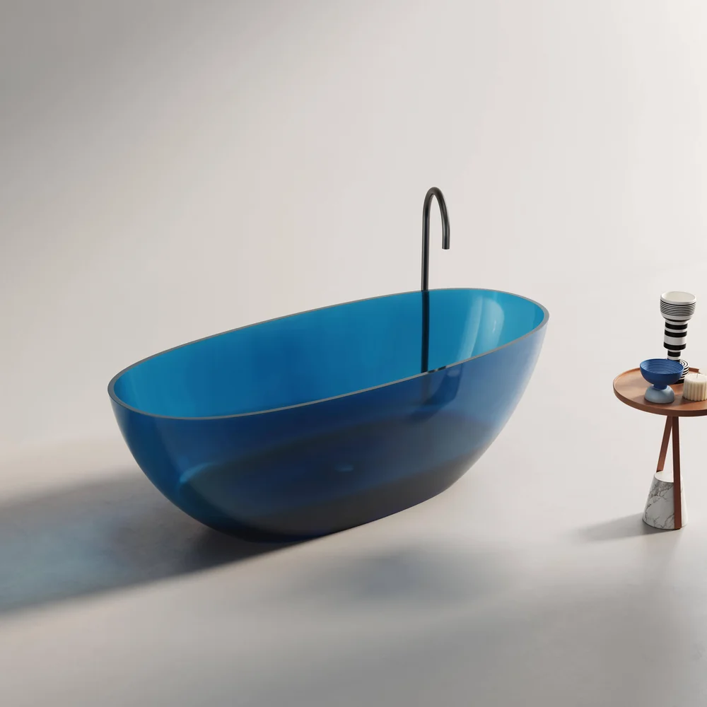 Transparent Resin Bathtub MT-4010
