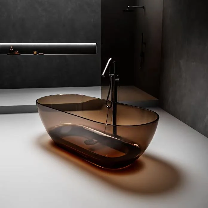 Transparent Resin Bathtub MT-4015
